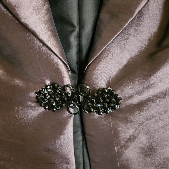 Alex Evenings shimmery jacket NWT M - Picture 5 of 8